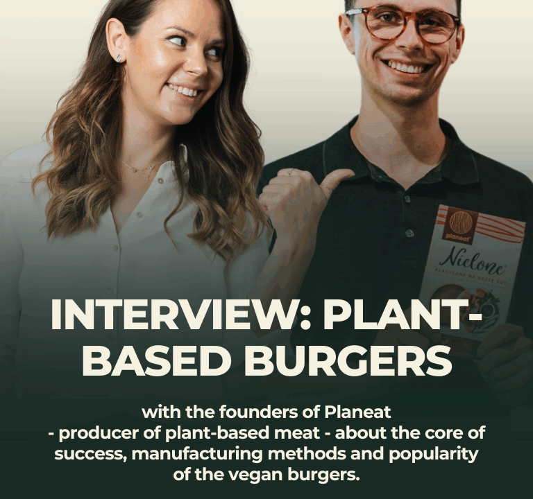 Interview plant-based burgers