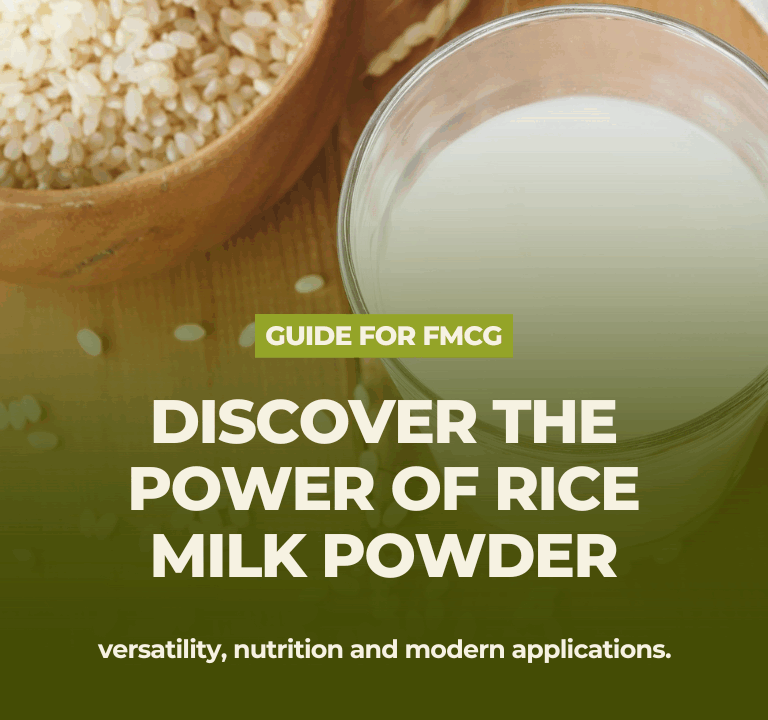 Discover the power of rice milk powder