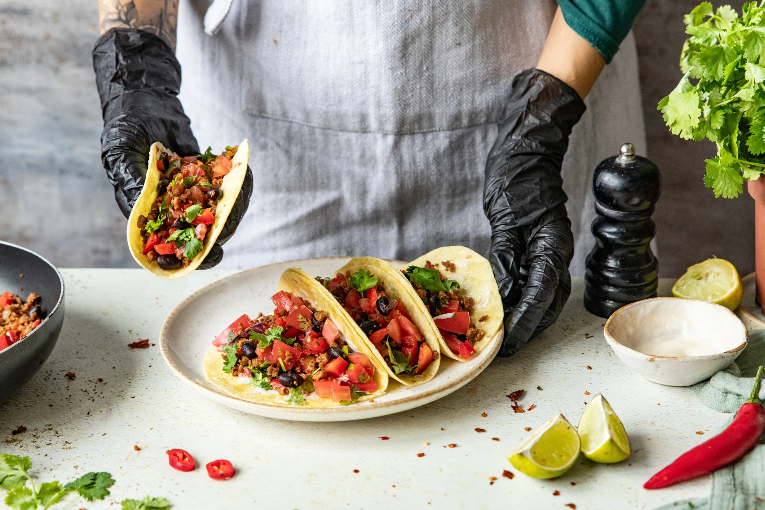 plant-based tacos recipe vegan stock 2