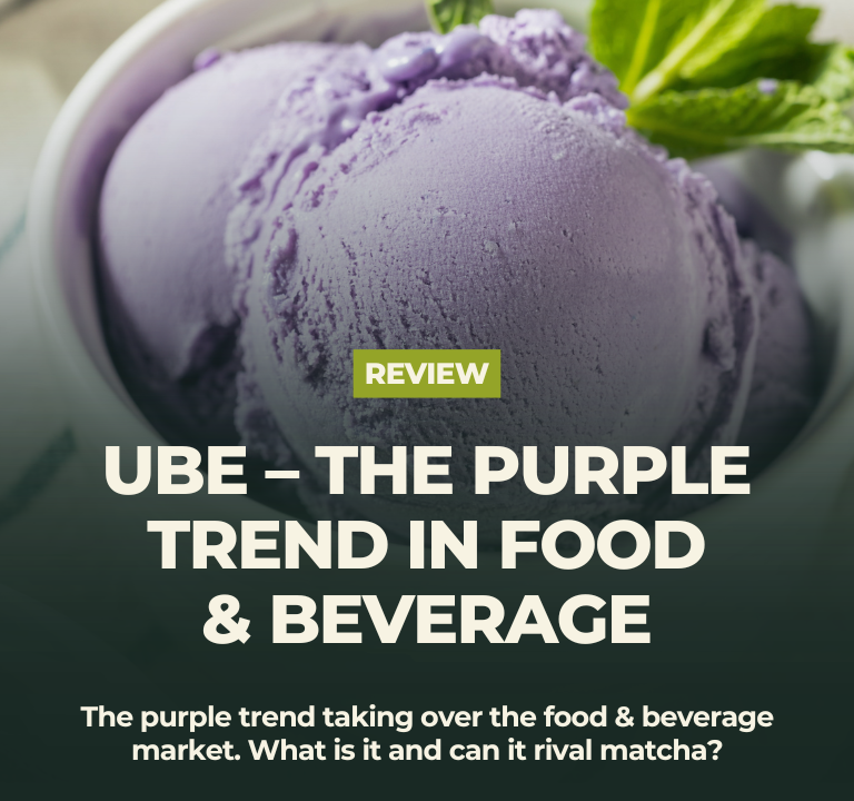 UBE - the purple trend taking over the food & beverage market