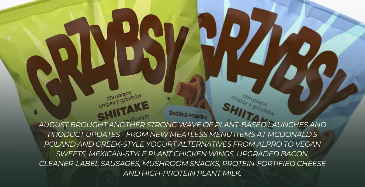 Plant-based news - August 2026